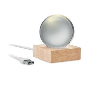 Personalized <b>LED</b> Glass <b>Ball</b> Light Flameless & <b>LED</b> Candles Unique Gadgets - Product Image 6