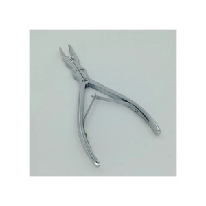 Nueva tijera cortadora de hueso de doble acción de alta calidad, instrumento ortopédico veterinario curvo aprobado por CE - Product Image 2