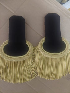 Épaulettes allemandes en tissu brodé 3D, accessoires personnalisés pour la décoration de vêtements uniformes - Product Image 6