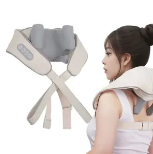 Shiatsu portable mini electric neck massager masajeador de cuello back products shoulder and electric neck massager
