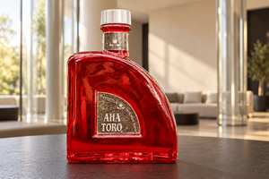 AHA TORO Añejo <span class=keywords><strong>Tequila</strong></span> 750ml 100% Blaue Agave Rot Dekorierte Flasche Premium Mexikanischer Gereifter Spirituose Großhandel Export Lieferant - Product Image 2