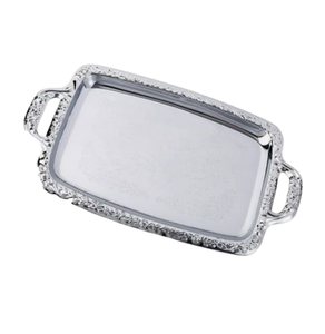 Plateau décoratif en aluminium à la mode meilleur plateau de service en métal de conception plats pour la maison hôtel et restaurant - Product Image 6