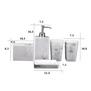 Juego de mesa de centro de mármol, marco de Metal moderno, lujo clásico, ecológico, personalizable, forma de Color, muebles de sala de estar para el hogar - Product Image 4