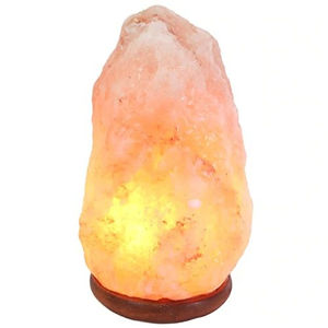 Lampe de sel de l'Himalaya sculptée à la main matériau organique nuit multi-ampoule forme personnalisée artisanat naturel - Product Image 5
