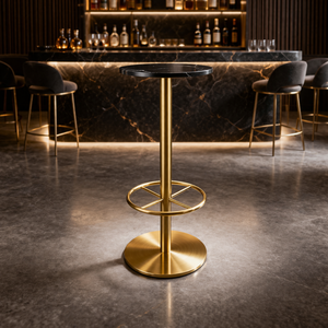 Mesa de Bar Moderna, Alta, para Recepción, Cócteles, Cafetería, Restaurante, Eventos, Salón, Muebles de Bar Comerciales - Product Image 1