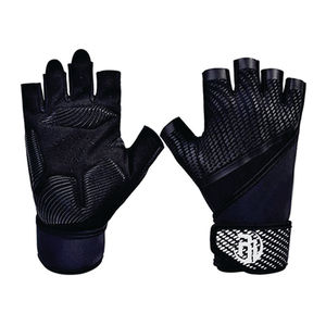 Guantes de levantamiento de pesas con logotipo personalizado para gimnasio Hombres Mujeres disponibles Entrenamiento Fitness Levantamiento de pesas Guantes de gimnasio - Product Image 5