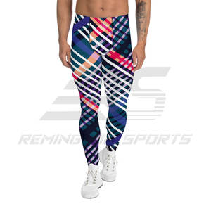 Fabricante paquistaní Hombres Yoga Legging Alta calidad Hombres Leggings Color sólido Tamaño Gimnasio Desgaste Hombres Legging - Product Image 4