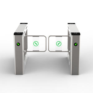 HCW Akıllı Paslanmaz Çelik Salıncak Bariyer Kapısı Turnike Yüz Tanıma Dokunmatik Kart Okuma Çift Yönlü Ayarlanabilir - Product Image 4