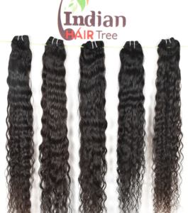 Kinky Curly Virgin Remy Indian Temple Raw Bundle Color negro sin procesar Super Wave Natural Curl Styles Extensiones de cabello humano - Product Image 4