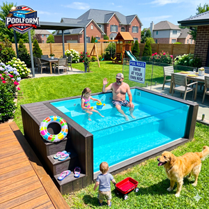 Fiberglass smart pump swimming <b>pool</b> container home resort multifunctional swim pond tools above ground swimming <b>pool</b> - Product Image 6