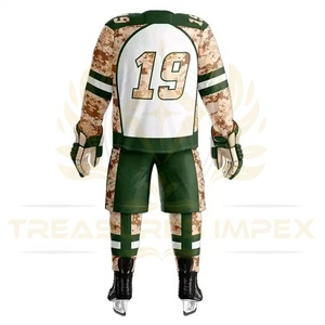 Diseño personalizado uniforme de hockey sobre hielo mejor calidad nuevo diseño juvenil uniforme de hockey sobre hielo para unisex con el logotipo del nombre del equipo - Product Image 6