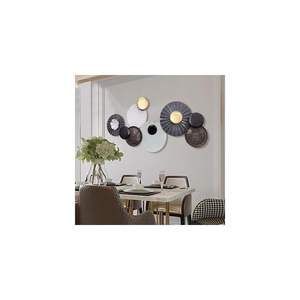 Arte de pared de metal moderno artesanal con texturas detalladas diseñadas para impresionantes decoraciones de pared comerciales y de oficina en casa - Product Image 4