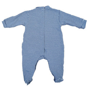 Body de Bebé a Rayas Azules de Una Pieza para Recién Nacidos - Product Image 2