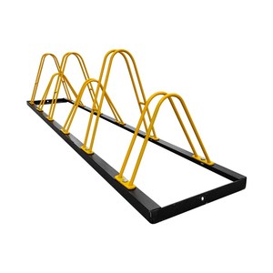 Support de vélo vertical double face en acier écologique réglable Fourtyx225 cm, lot de six, pour stationnement de vélos - Product Image 1