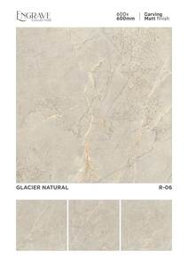 Porcelana 600x600mm mate delicadamente tallado esmaltado antideslizante suelo pared azulejos de cerámica sala de estar cocina Baño - Product Image 4