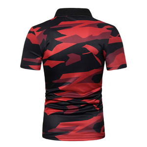 Venta al por mayor de alta calidad de encargo de algodón Slim Fit hombre Polo camiseta para la impresión de algodón de talla grande de los hombres Polos - Product Image 3