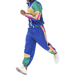 Veste coupe-vent respirante de la meilleure qualité, ensemble coupe-vent deux pièces pour hommes, survêtements coupe-vent à bas prix pour unisexe - Product Image 5