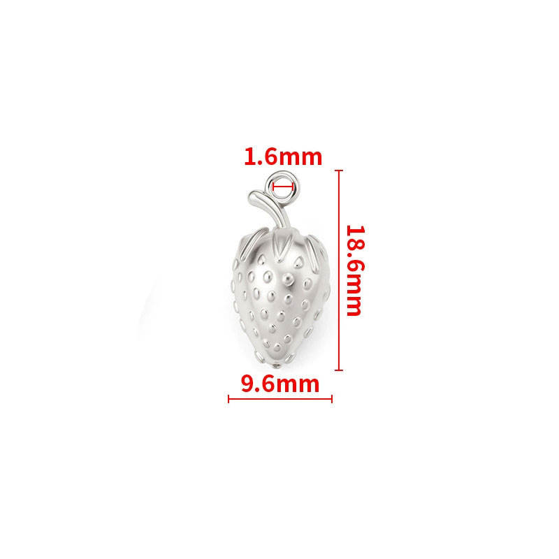 Petite fraise argentée