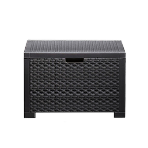 Bica Nebraska Set completo da giardino con finitura Rattan antracite divano cofee Table 2 poltrone da esterno - Product Image 4