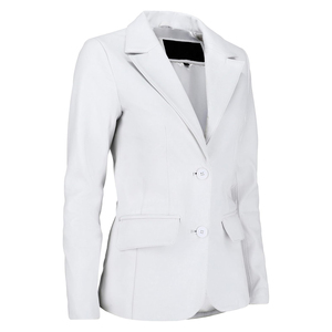 Chaqueta de cuero TESSUTO para mujer, chaqueta de cuero de piel de cordero auténtica a la moda para mujer, chaqueta de cuero de vaca auténtica para mujer - Product Image 4