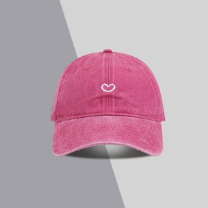 หมวกเบสบอลมีขอบโค้งทำจากผ้าฝ้ายโพลีเอสเตอร์/ โพลีเอสเตอร์6แผงสำหรับทั้งชายและหญิง - Product Image 5