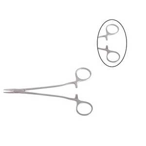 Euprun Price Pince porte-aiguille avec cinq têtes Porte-aiguille incurvé pour laparoscopie Porte-aiguille lourd - Product Image 4