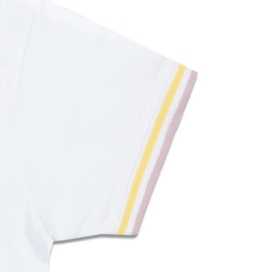 Camisetas de Mujer en Oferta, Manga Corta Ajustada, Diseño de Líneas Rojas y Negras de Verano, Logotipo Personalizable - Product Image 4