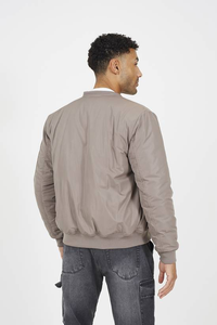 Chaqueta Bomber Vintage Transpirable con Cuello de Béisbol y Logotipo Personalizado para Hombre, con Múltiples Bolsillos, Diseño Frontal, Estilo Urbano - Product Image 5