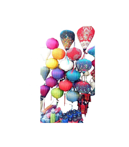 Lanternes en soie fabriquées à la main Couleurs vives, designs uniques et artisanat vietnamien authentique - Product Image 4