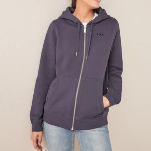 Derniers sweats à capuche de haute qualité avec impression de logo personnalisé à fermeture éclair pour la collection d'hiver des femmes vêtements de sport décontractés bon marché 2026 - Product Image 6