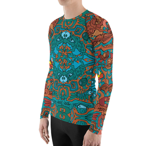 Custom Made Sublimation Print <b>Rash</b> <b>Guards</b> Custom Logo Rashguard High Quality Printed Compression Shirt Wholesale <b>Rash</b> <b>Guard</b> <b>Men</b> - Product Image 5