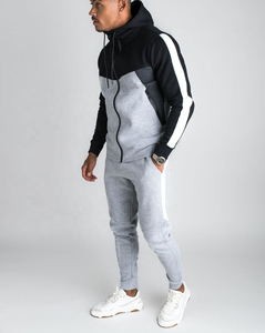 2025 chándal con logotipo personalizado, conjunto de chándal liso para hombre, 100% poliéster, calidad Premium, nuevo chándal Jogger de gran tamaño para Unisex - Product Image 2
