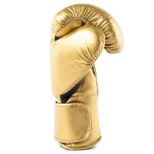 Nuevos guantes de boxeo de combate de cuero genuino de alta calidad con diseño personalizado Guantes de boxeo hechos profesionalmente para adultos - Product Image 3