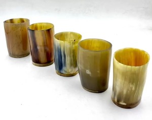 Verre à corne à boire haut de gamme fait à la main avec artisanat traditionnel pour les collectionneurs exigeants à un prix abordable par - Product Image 6