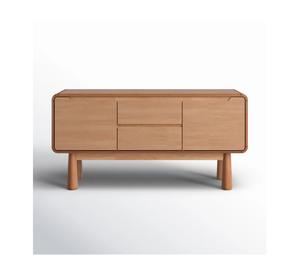 Modern Solid Wood <b>Sideboard</b> Buffet Cabinet with Drawers & Doors for <b>Kitchen</b> Dining Living & Entryway Storage Units - Product Image 1