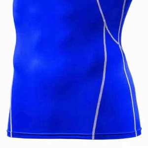 Premium Quality Hot Selling BJJ MMA Rash Guard Top Men's <b>Compression</b> <b>Shirt</b> Customized Printed Men - Product Image 6