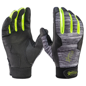 Gants de frappe de baseball en cuir véritable respirants pour hommes - Design personnalisable, support de poignet durable, toutes tailles disponibles, haute qualité - Product Image 3