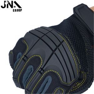 Mécanicien de paume en cuir synthétique Meilleurs gants de mécanicien de jardinage Gants de travail résistants - Product Image 6