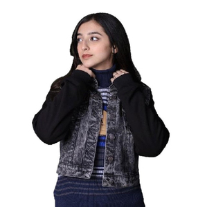 Chaqueta vaquera de mujer transpirable de alta calidad, precio barato de fábrica, alta calidad, chaquetas más vendidas - Product Image 1