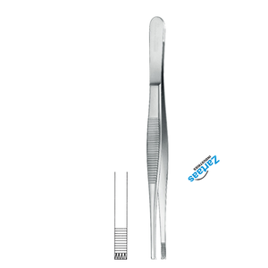 Fórceps de tejido Adlerkreutz de acero inoxidable de alta calidad 4x5 dientes 20cm / 8 "fabricante de instrumentos quirúrgicos - Product Image 3