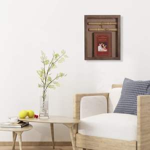 Marco de caja de sombra profunda 11x14, caja de sombra con bisagras con puerta, cajas de sombra de Apertura frontal vitrinas para flores coleccionables - Product Image 5