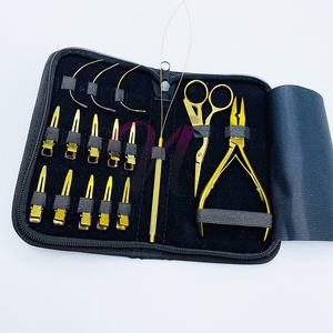 Alicate para extensiones de cabello de acero inoxidable respetuoso con el medio ambiente de Nomex International, presión de cuentas, logotipo personalizado, belleza privada, cuidado Personal - Product Image 5