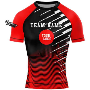 Custom Printed <b>Rash</b> <b>Guard</b> Sublimation Printed Rashguard Mma Rushguard Mma Rashguard for <b>Men</b> - Product Image 6