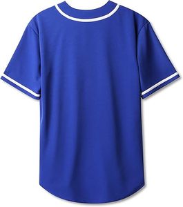 Maillots de baseball et de softball imprimés respirants avec des chemises brodées Unisexe grande taille sur mesure Sportswear - Product Image 6