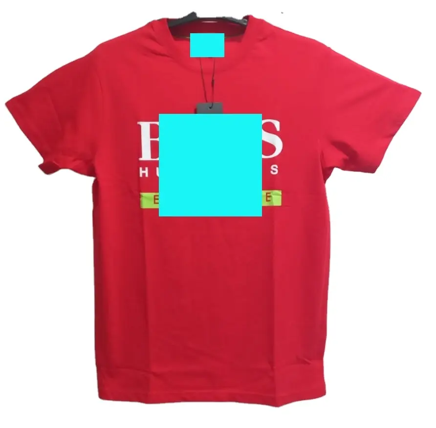T-shirt imprimé avec logo personnalisé 100% coton sublimation coton peigné hommes de qualité supérieure marque épaule tombante t-shirts décontractés