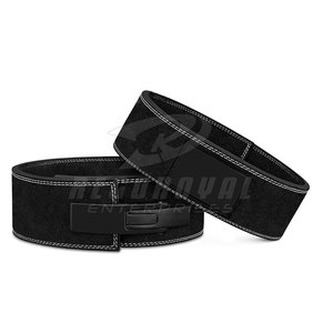 Entrenamiento Levantamiento de pesas rojo Palanca de cuero Pro Belt Protector Levantamiento de pesas Palanca Cinturón - Product Image 2