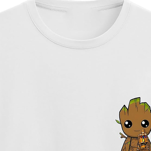 เสื้อยืดผู้ชายแบบเรียบง่ายเสื้อยืดผ้าฝ้ายนุ่มสบาย - Product Image 4