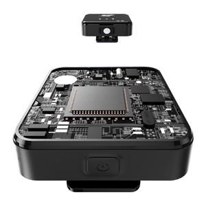 Micrófono Lavalier inalámbrico SX63 con reducción de ruido HD Mini MICRÓFONO INALÁMBRICO Lavalier cuadrado Dual para entrevista telefónica en vivo - Product Image 5