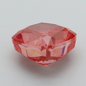 Diamant rose vif fantaisie certifié IGI, cultivé en laboratoire, taille coussin, diamant non monté pour la vente en gros de bijoux fins - Product Image 4