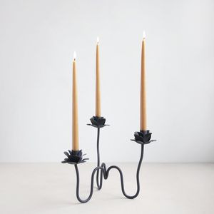 Elegant <b>Tall</b> Metal Square Candelabra Modern Design Gold Silver Color Handmade Home Decoration Christmas Wedding Luxury Event - Product Image 6